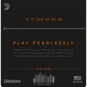 D'Addario NYXL1356W Electric Strings