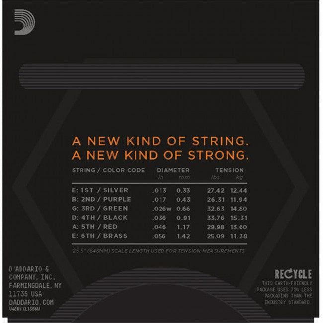 D'Addario NYXL1356W Guitar Strings