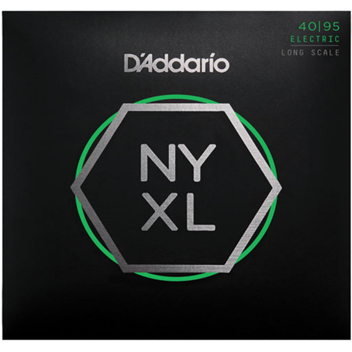 D'Addario NYXL4095 Bass Guitar Strings Nickel Wound Long Scale 40-95 Super Light