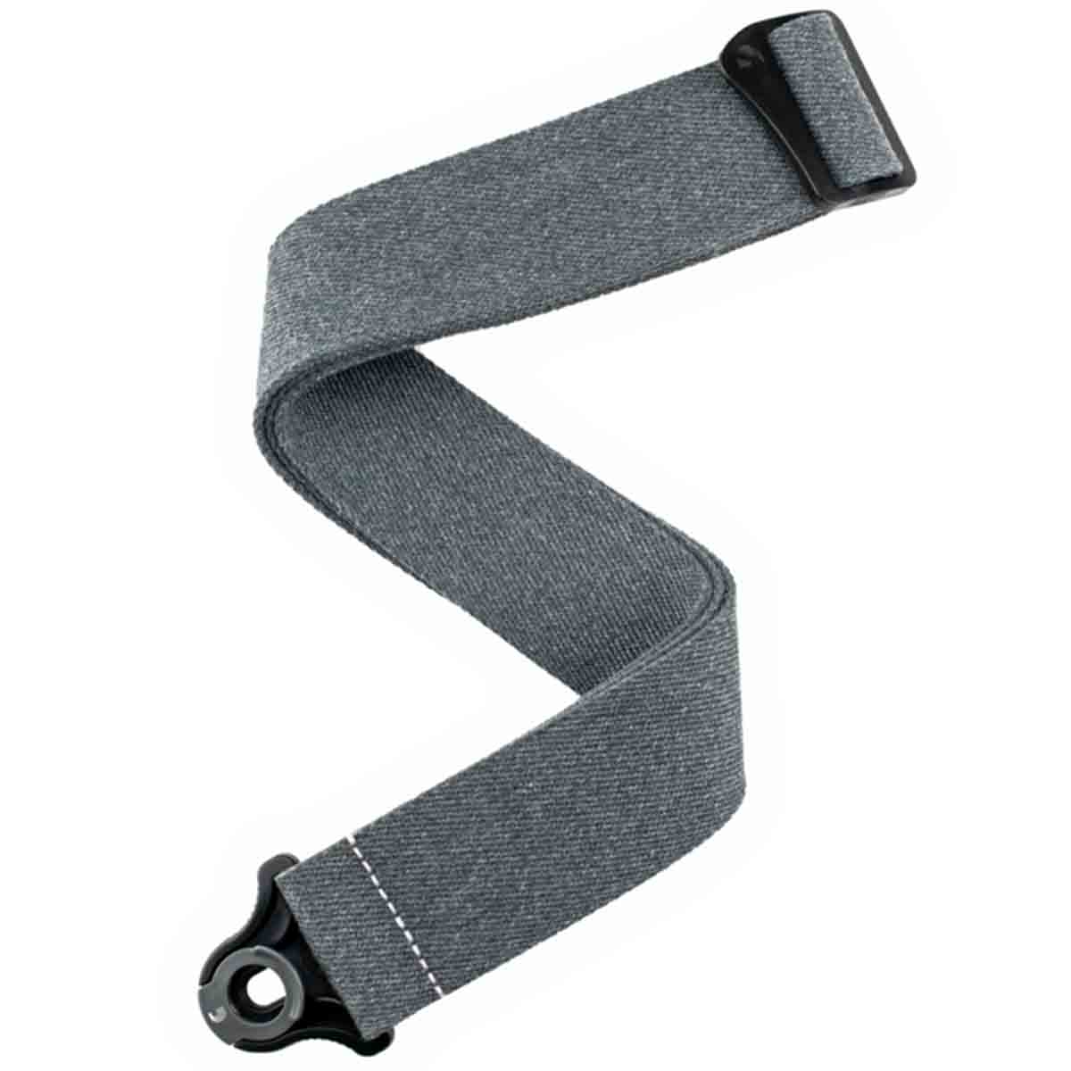 D&#39;Addario Planet Waves 50BAL04 Guitar Strap Auto Lock Skater Grey