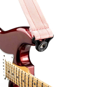 D'Addario Planet Waves 50BAL06 Guitar Strap Auto Lock New Rose