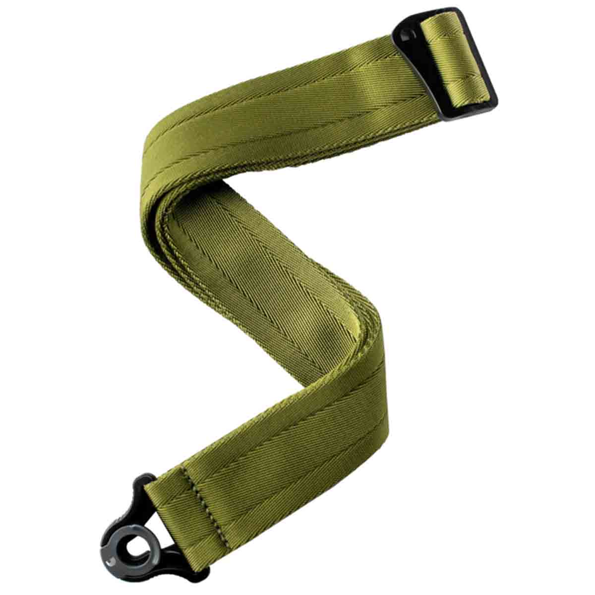 D&#39;Addario Planet Waves 50BAL08 Guitar Strap Auto Lock Moss Green