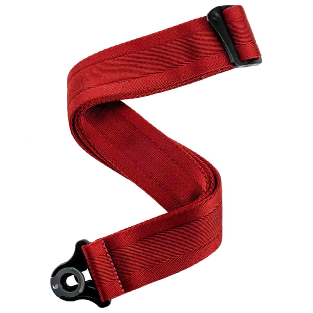 D'Addario Planet Waves 50BAL11 Guitar Strap Auto Lock Blood Red