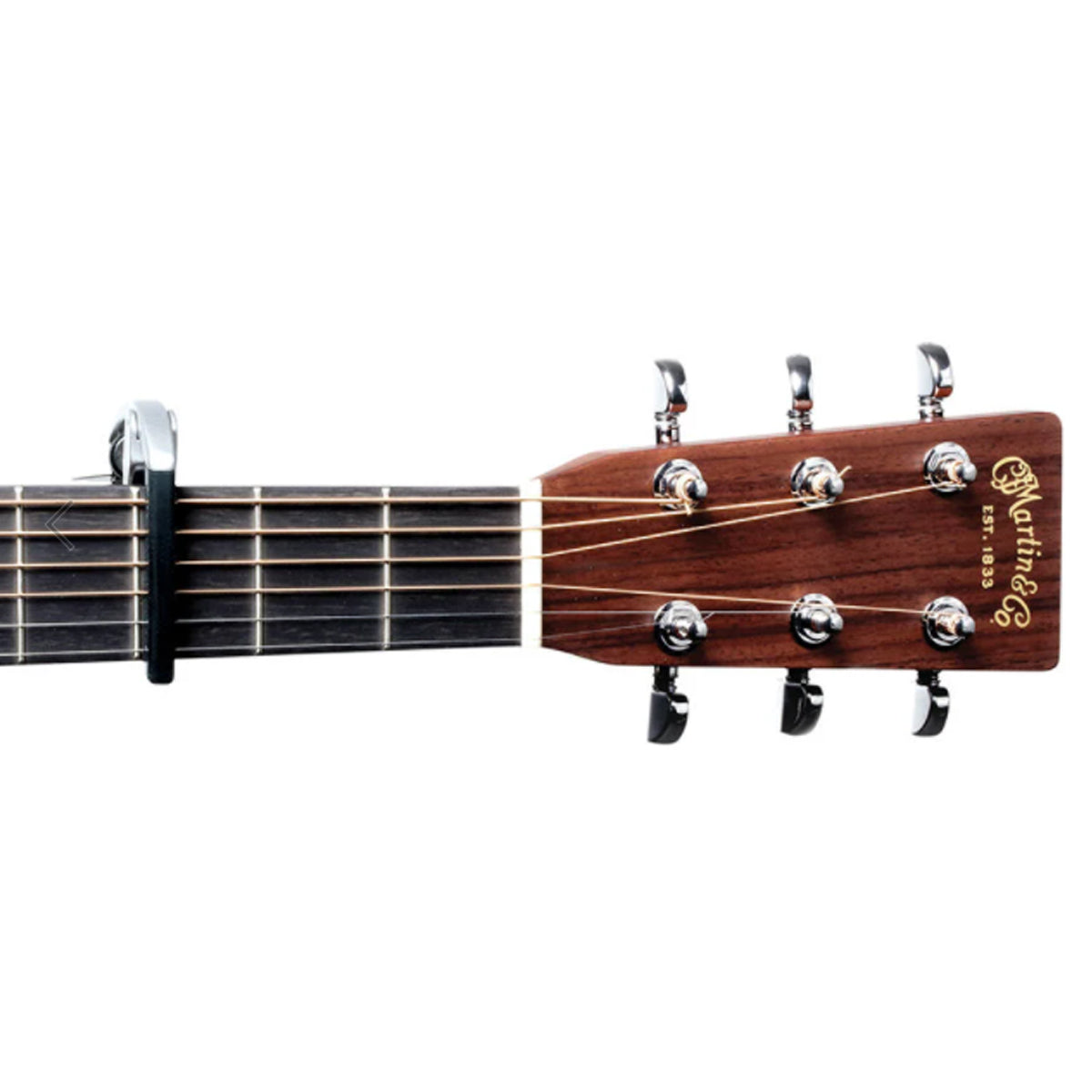 D'Addario Planet Waves PW-CP-09S Guitar Capo Silver Tri-Action w/ Adjustable Tension