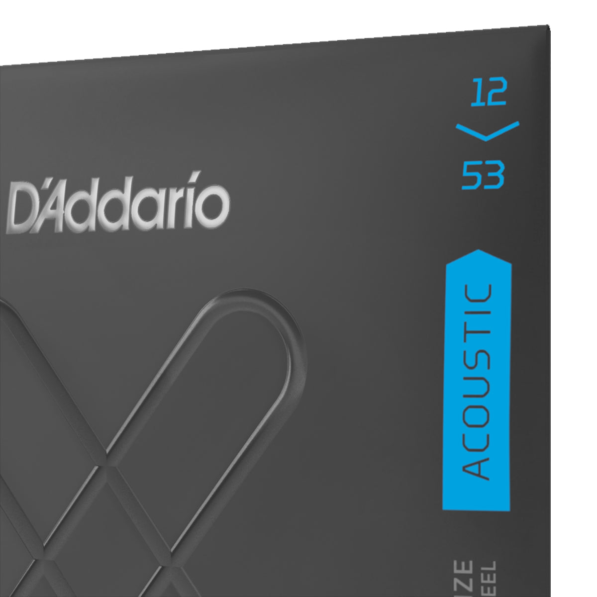 D'Addario XTABR1253 Acoustic Guitar Strings XT 80/20 Bronze 12-53 Light