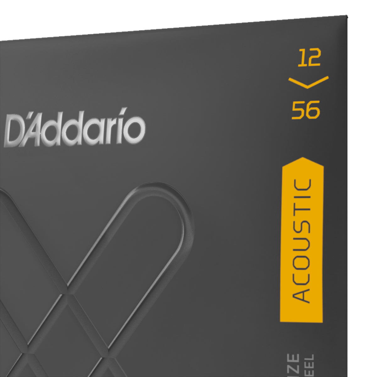 D'Addario XTABR1256 Acoustic Guitar Strings XT 80/20 Bronze 12-56 Light Top/Medium Bottom