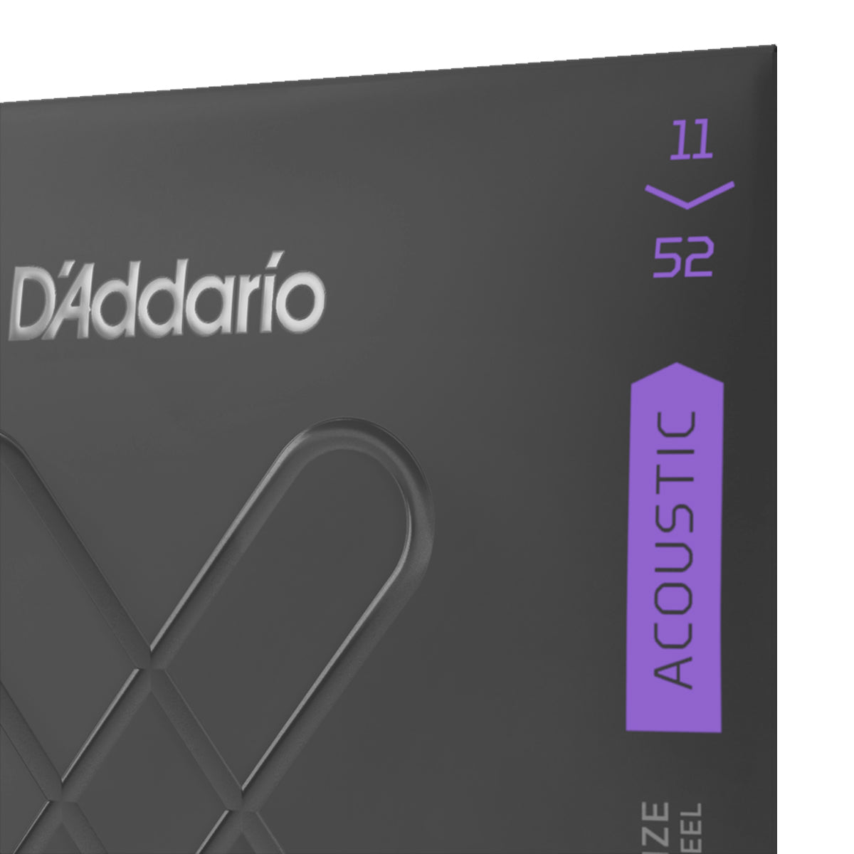 D'Addario XTAPB1152 Acoustic Guitar Strings XT Phosphor Bronze 11-52 Custom Light
