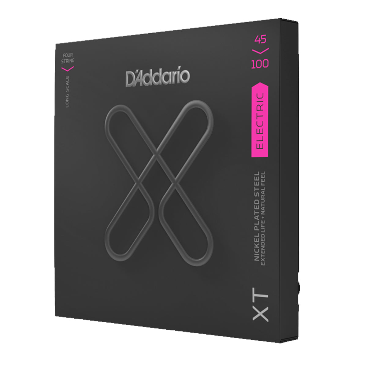 D'Addario XTB45100 Bass Guitar Strings XT 45-100 Long Scale Regular Light