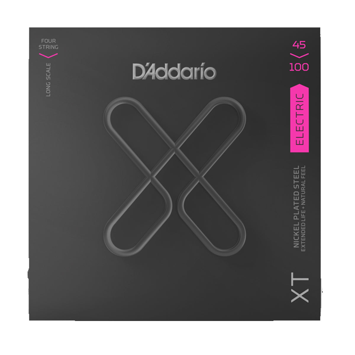 D'Addario XTB45100 Bass Guitar Strings XT 45-100 Long Scale Regular Light