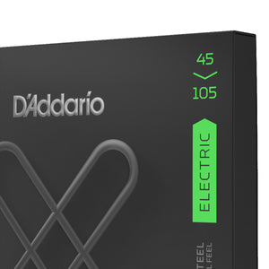 D'Addario XTB45105 Bass Guitar Strings XT 45-105 Long Scale Light Top/Medium Bottom