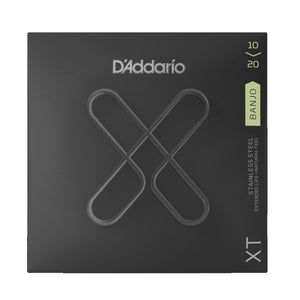 D'Addario XTJ1020 Banjo Strings XT 10-20 Custom Medium Light