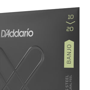 D'Addario XTJ1020 Banjo Strings XT 10-20 Custom Medium Light