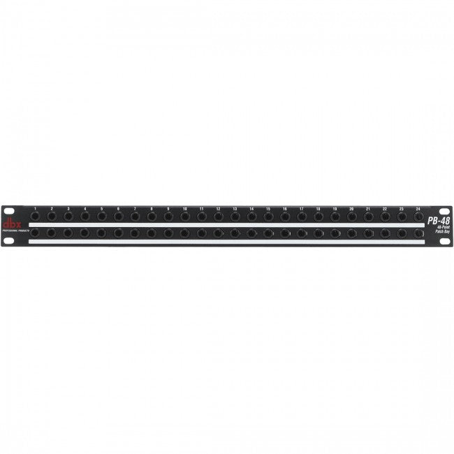 DBX PB48 48 Point Patch Bay Rackmount