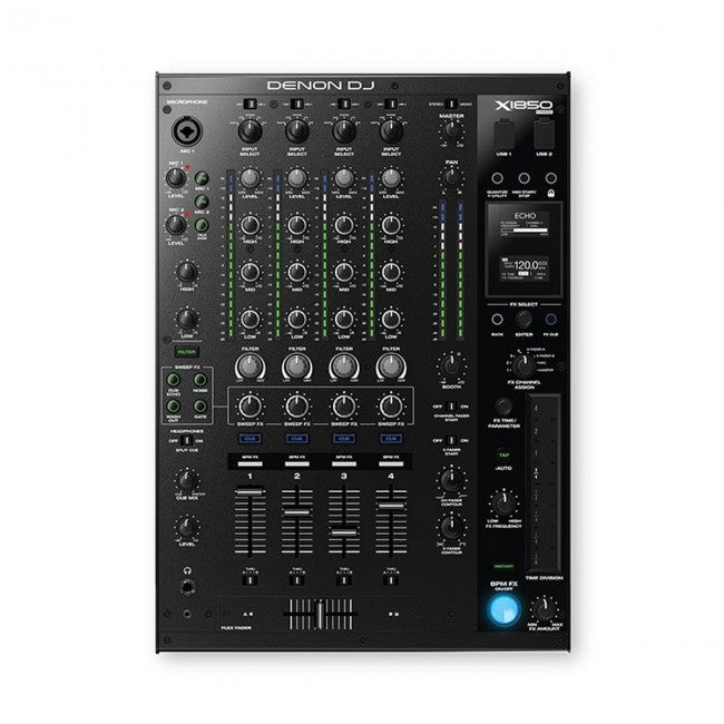 Denon DJ X1850 Professional 4-Channel DJ Club Mixer