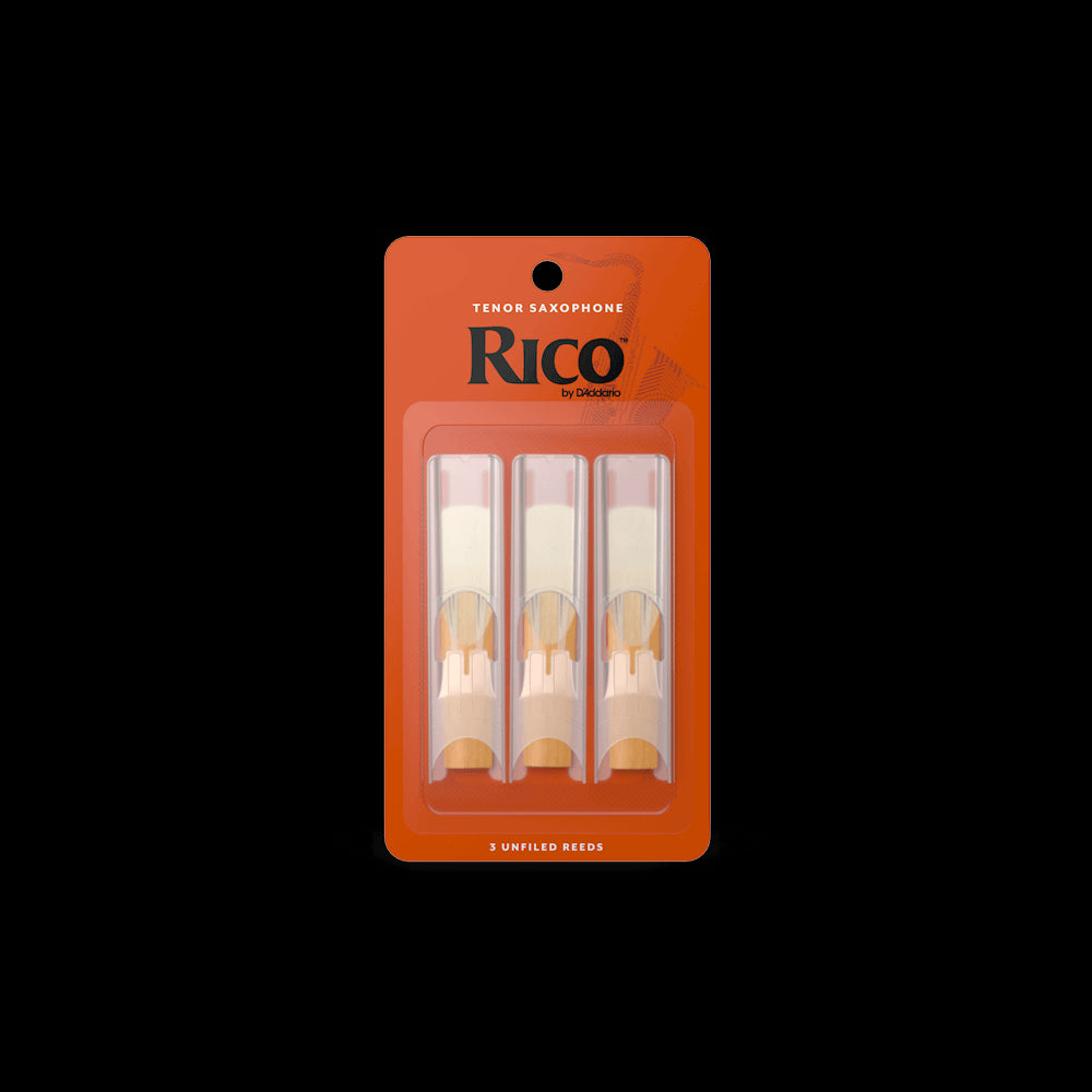 3 Pack of Rico Tenor SAX Reed Size 3 Replacement Reeds 3.0 x3