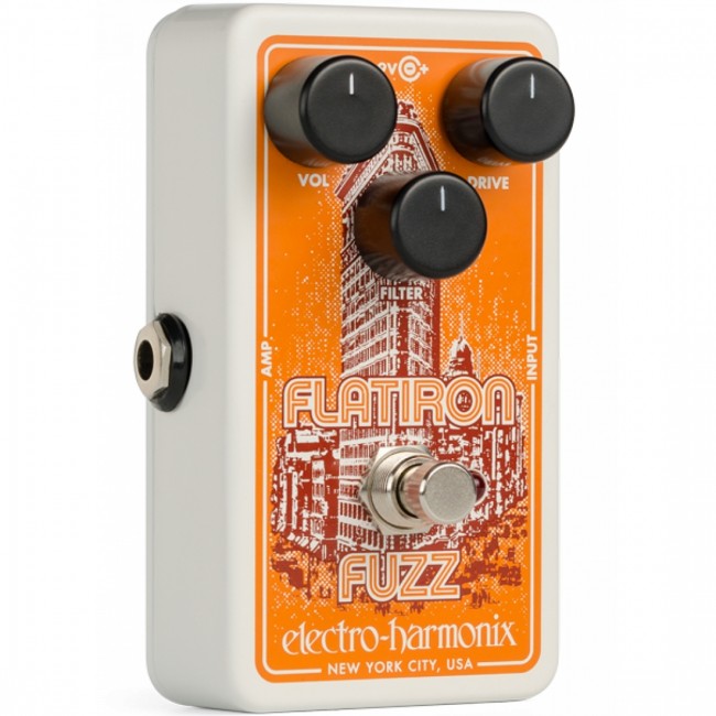 Electro Harmonix Flatiron Fuzz Effects Pedal