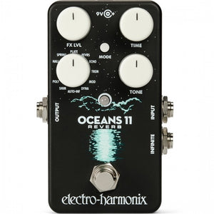 EHX Oceans 11 Multi-Reverb Effects Pedal