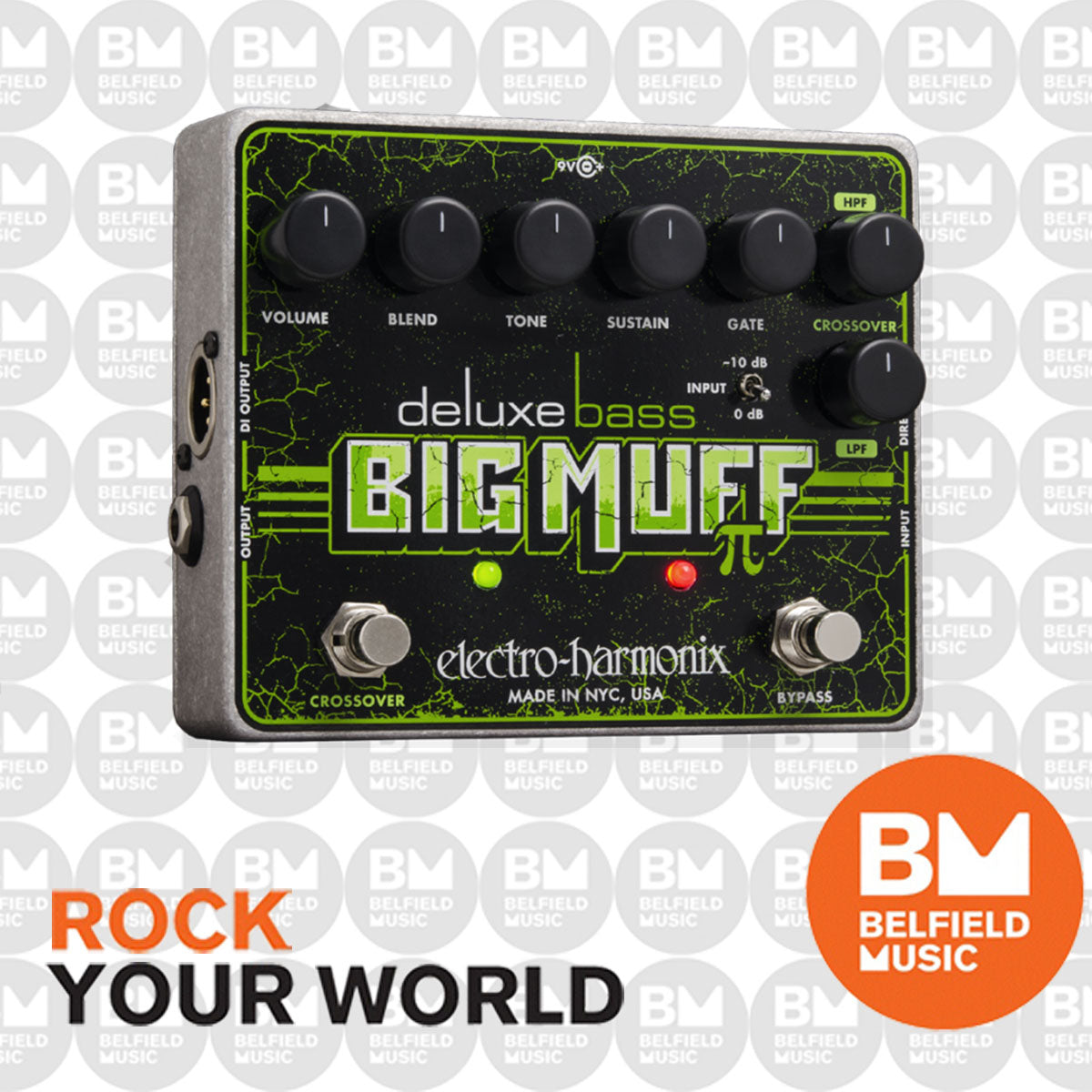 Electro-Harmonix EHX Deluxe Bass Big Muff PI Distortion