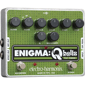 Electro-Harmonix EHX Enigma Envelope Filter for Bass Effect Pedal FX