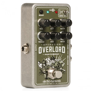 Electro-Harmonix EHX Nano Operation Overlord Allied Overdrive Effects Pedal