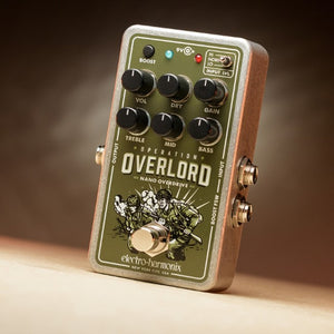 Electro-Harmonix EHX Nano Operation Overlord Allied Overdrive Effects Pedal
