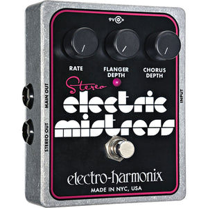 Electro-Harmonix EHX Stereo Electric Mistress Flanger Chorus Effects Pedal FX