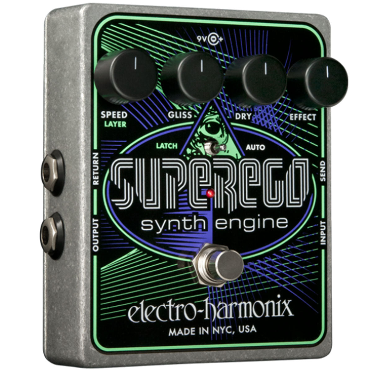 Electro-Harmonix EHX Superego Synth Engine Effects Pedal FX