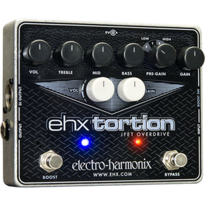 Electro-Harmonix EHX Tortion JFET Overdrive Effects Pedal FX