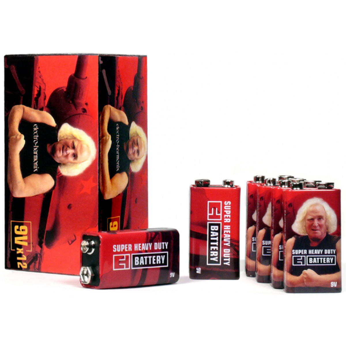 Electro-Harmonix EHX Vintage Style 9V Battery 9 Volt for Effect Pedals FX