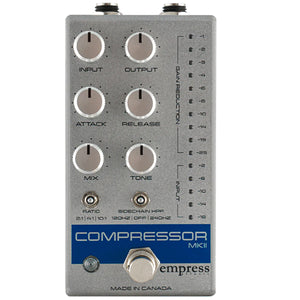 Empress Effects Compressor MkII Effects Pedal - Silver