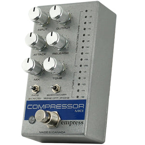 Empress Effects Compressor MkII Effects Pedal - Silver