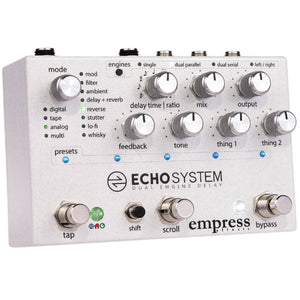 Empress Effects Echosystem Delay Effects Pedal