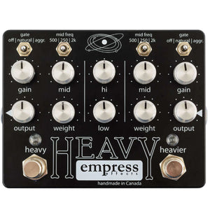 Empress Effects Heavy Dual Distortion Effects Pedal