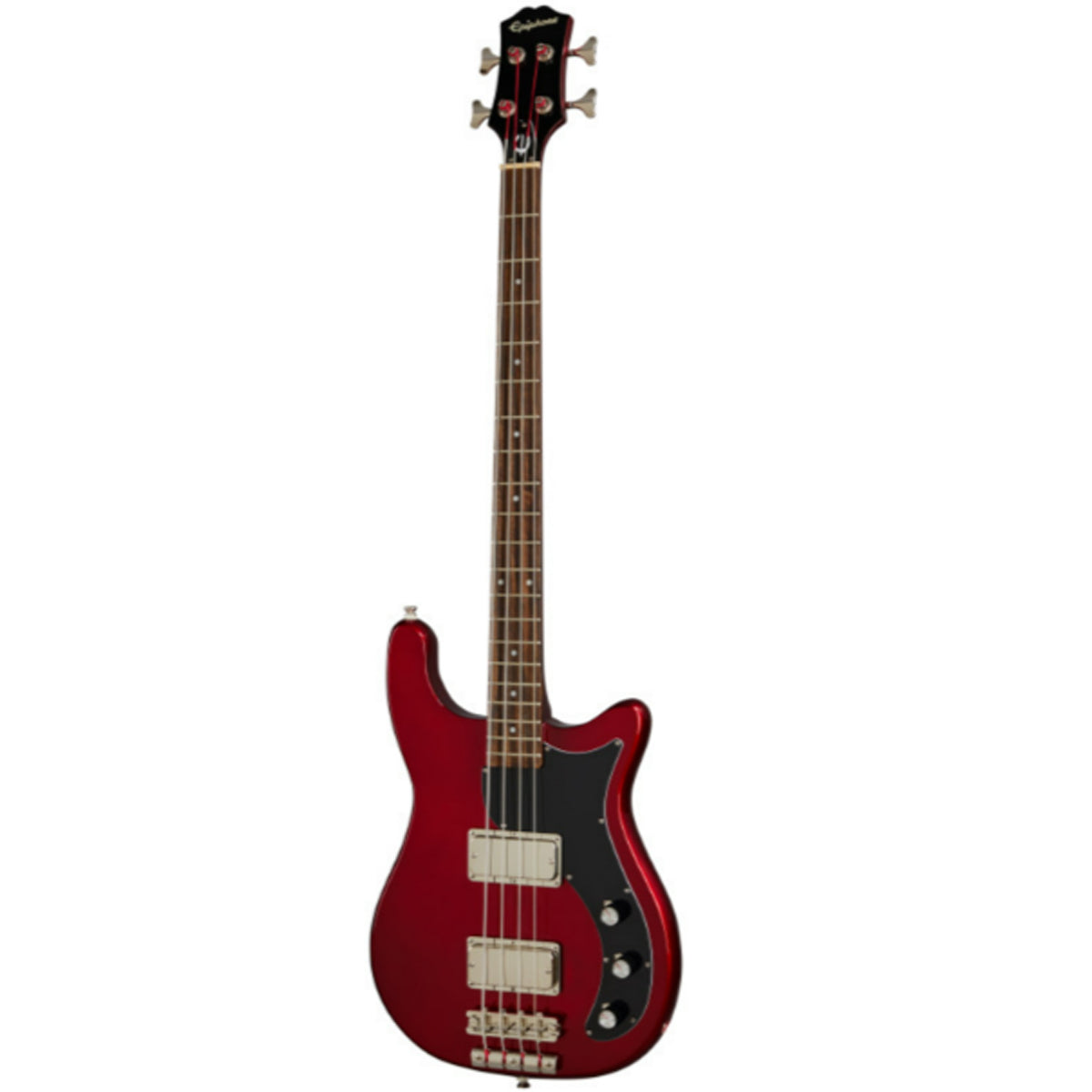Epiphone Embassy Bass Guitar Sparkling Burgundy - EBEMSBUNH1