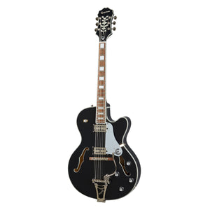 Epiphone Emperor Swingster Electric Guitar Black Aged Gloss - ETS2BAGNB1