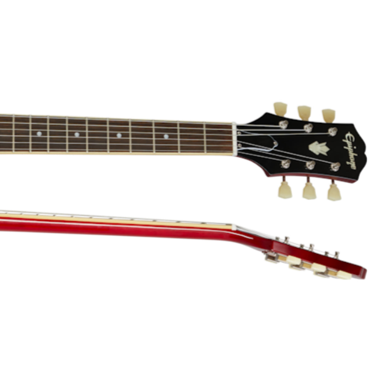 Epiphone ES335 Electric Guitar Semi-Hollow Left Handed Cherry - EIES335LCHNH1