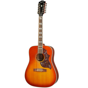 Epiphone Hummingbird 12-String Acoustic Guitar Aged Cherry Sunburst Gloss
