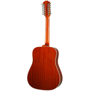 Epiphone Hummingbird 12-String Acoustic Guitar Aged Cherry Sunburst Gloss