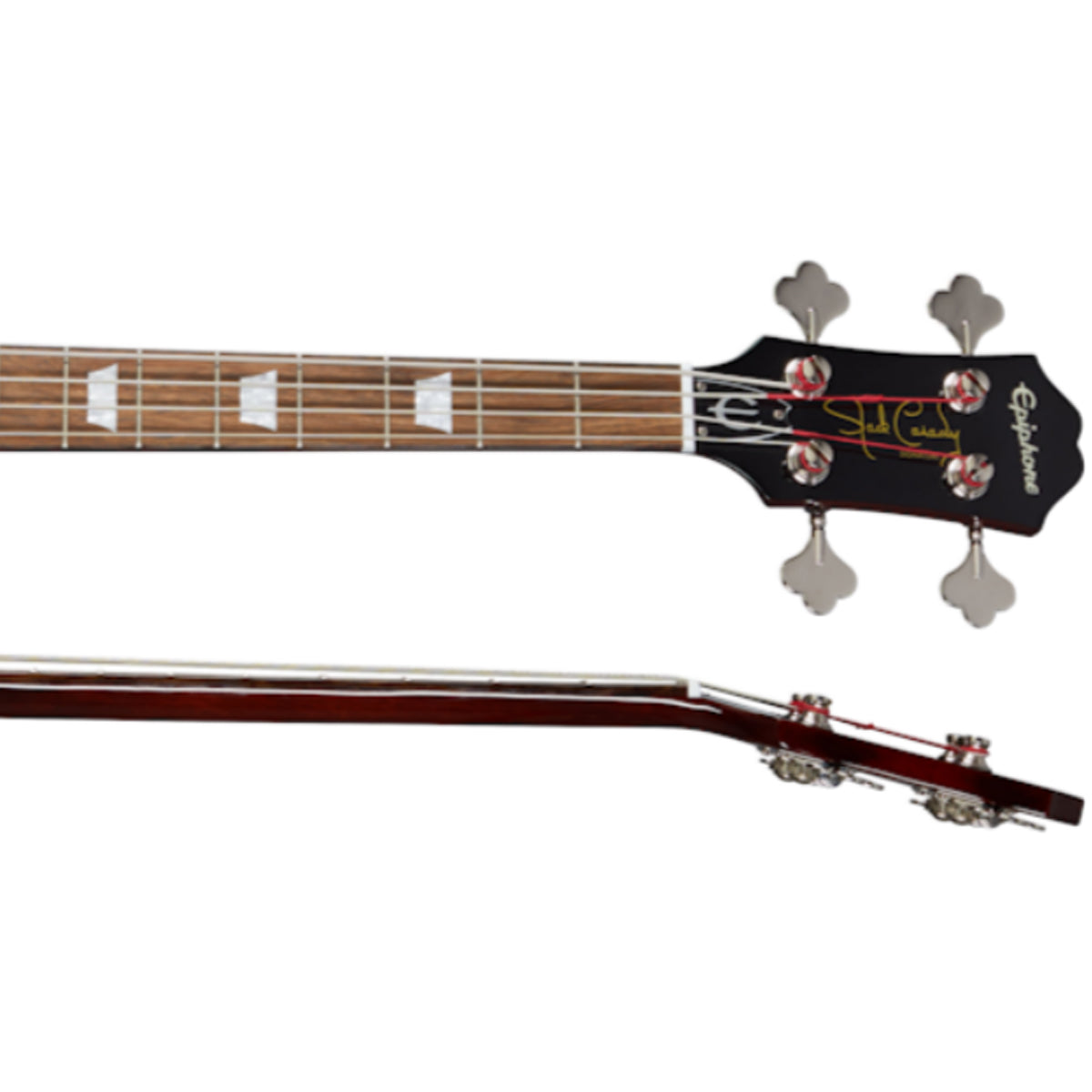 Epiphone Jack Casady Bass Guitar Semi-Hollow Faded Pelham Blue