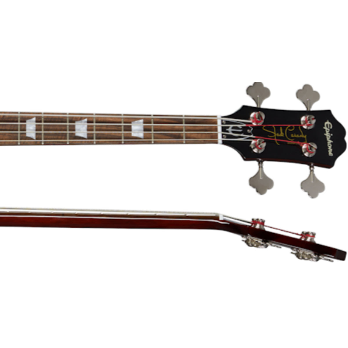 Epiphone Jack Casady Bass Guitar Semi-Hollow Sparkling Burgundy
