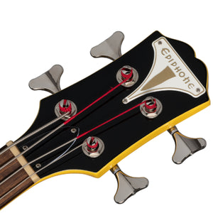 Epiphone Newport Bass Guitar Sunset Yellow - EONB4SYNH1