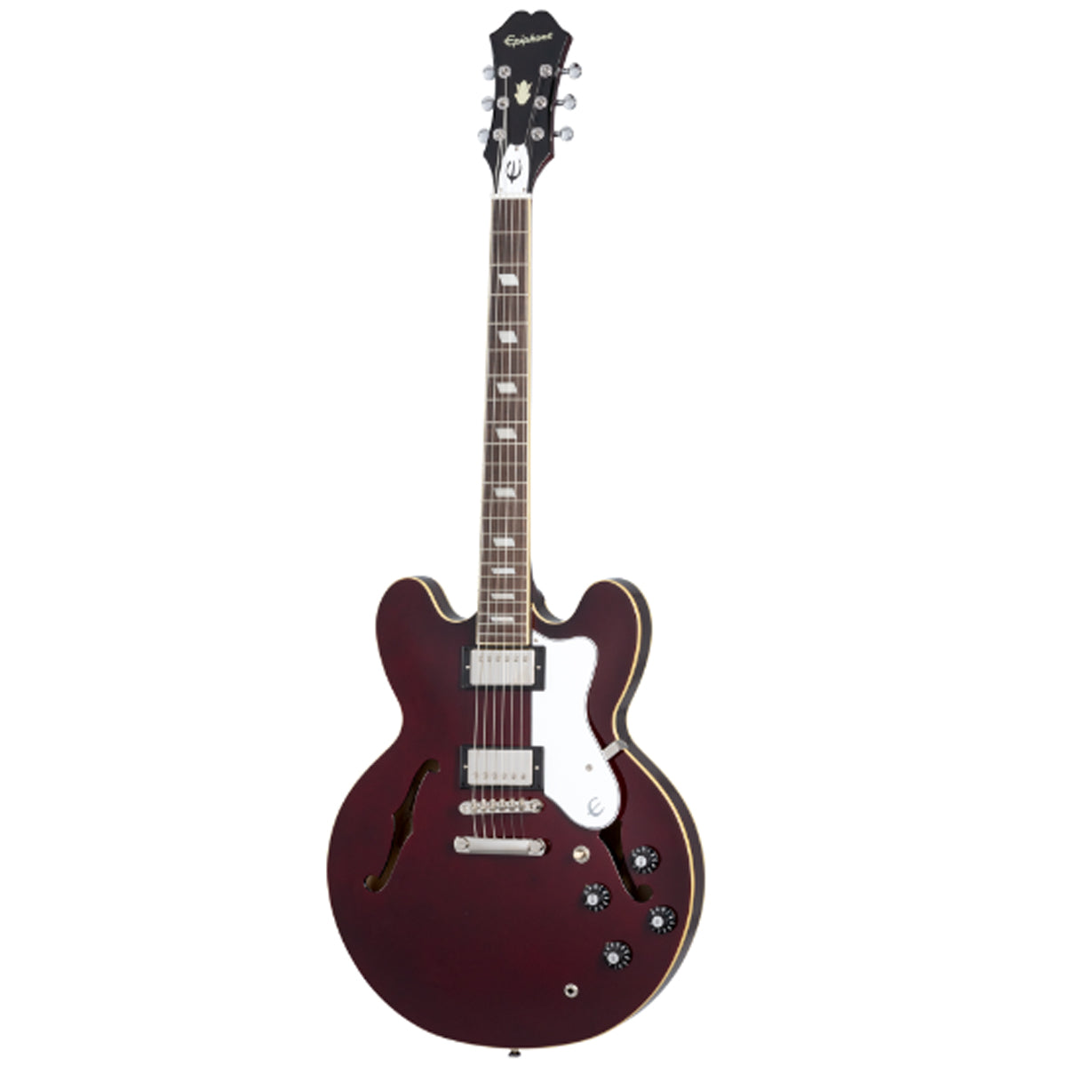 Epiphone Noel Gallagher Signature Riviera Electric Guitar Semi-Hollow Dark Wine Red w/ Hardcase - EONGRDWRNH1