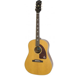 Epiphone USA Texan Acoustic Guitar Antique Natural - OCRSETAN