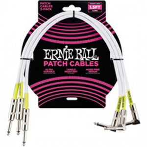 Ernie Ball 6056 Patch Cable Angle White