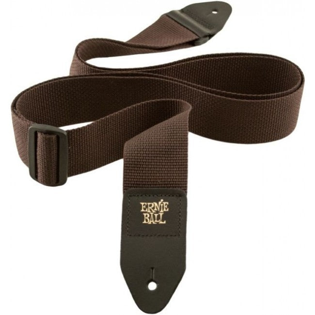 Ernie Ball 4052 Polypro Long Guitar Strap Brown