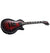 ESP E-II Eclipse Electric Guitar See Thru Black Cherry Sunburst w/ Fishmans