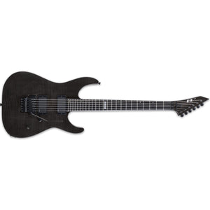 ESP E-II M-II Electric Guitar Flamed Maple See Thru Black w/ Floyd Rose & EMGs