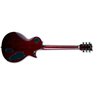ESP LTD EC-1000 Eclipse Electric Guitar Left Handed See Thru Black Cherry Quilted Maple w/ EMGs