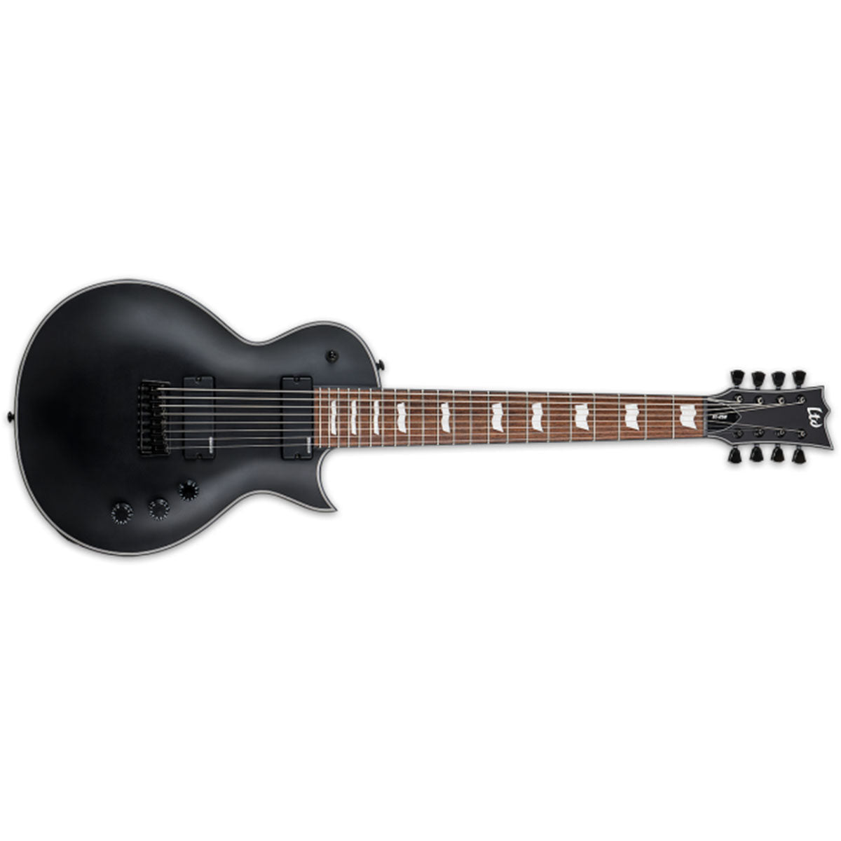 ESP LTD EC-258 Eclipse Electric Guitar 8-String Black Satin