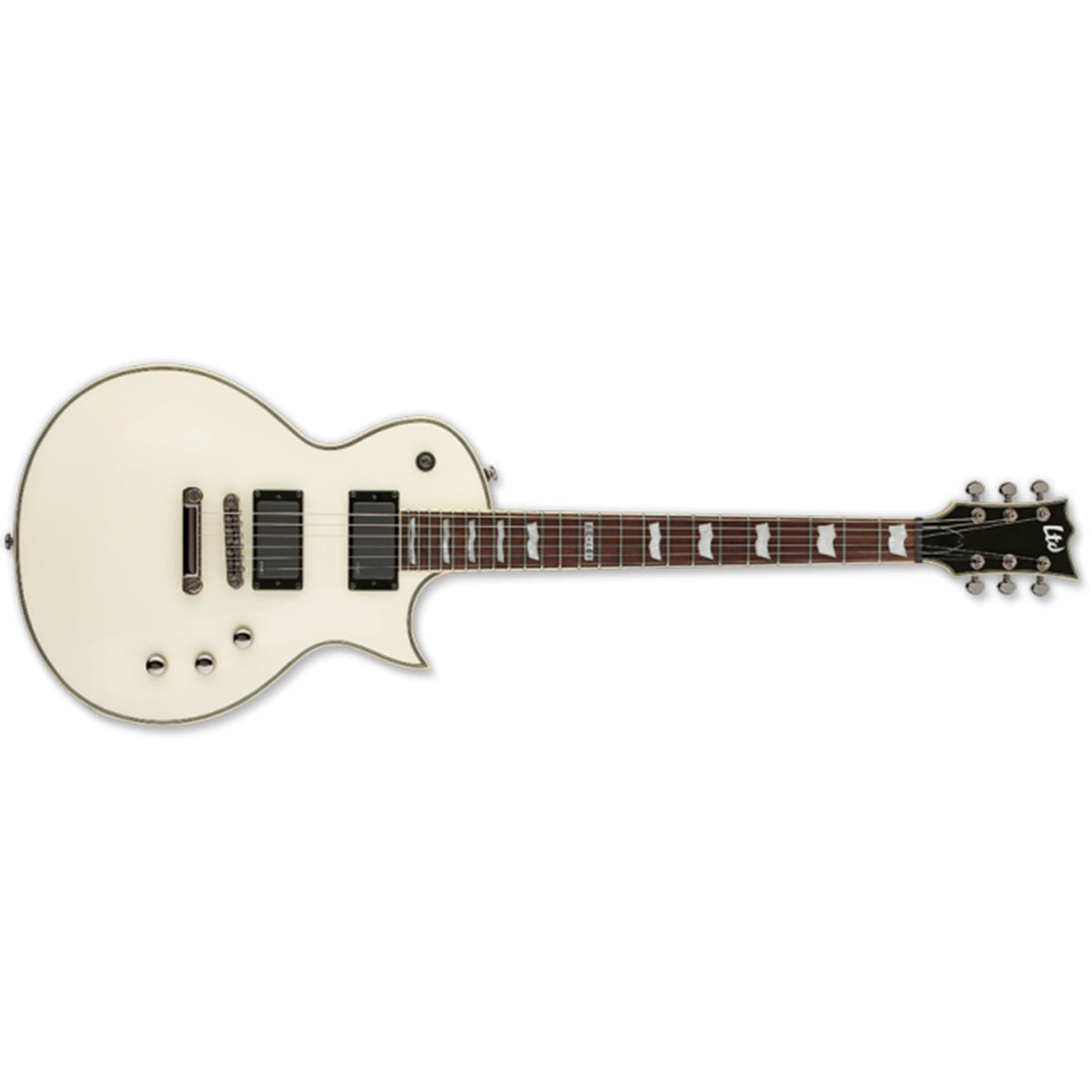 ESP LTD EC-401 Eclipse Electric Guitar Olympic White Mahogany Body ...